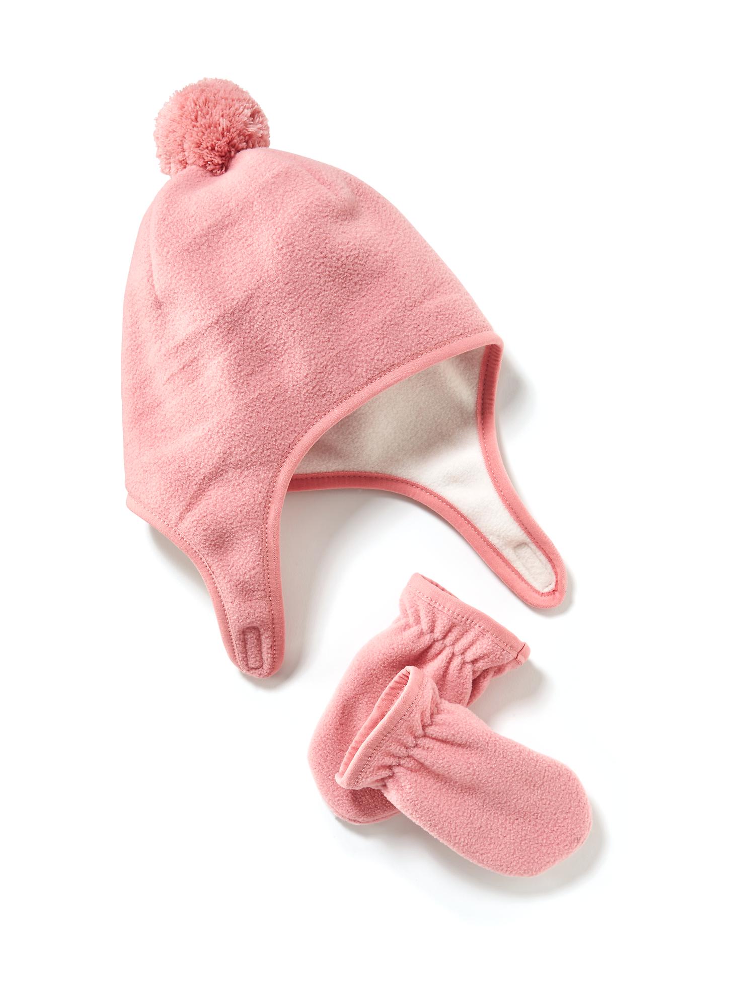 Performance Fleece Hat & Mitten Set For Toddler Old Navy