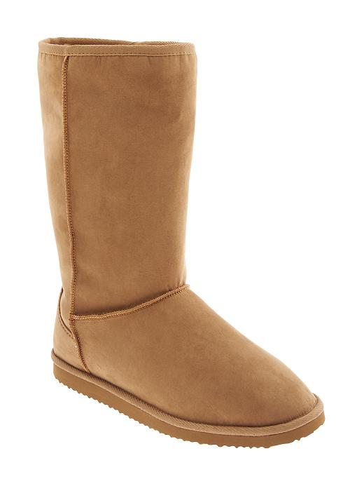 Image number 1 showing, Tall Sueded Boots