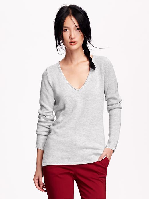 View large product image 1 of 1. Classic V-Neck Sweater