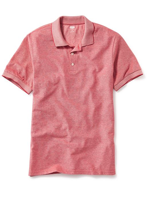 View large product image 1 of 1. Pique Polo