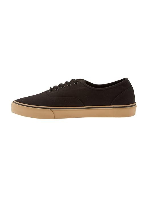 View large product image 2 of 5. Canvas Lace-Up Sneakers for Men