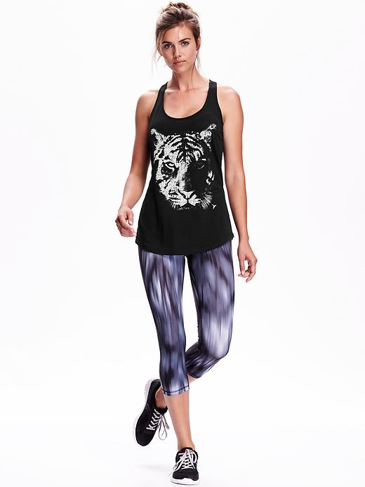 Image number 3 showing, Go-Dry Graphic Tank for Women