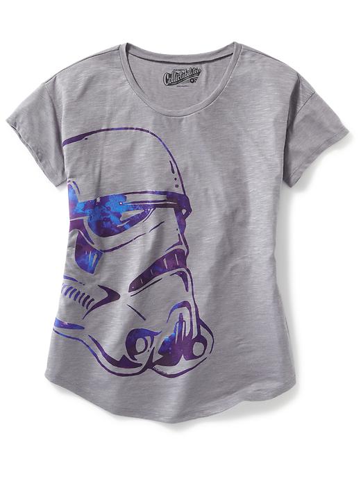 View large product image 1 of 1. Star Wars&#153 Slub-Knit Storm Trooper Tee