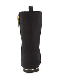 View large product image 3 of 5. Sueded Knee-High Boots