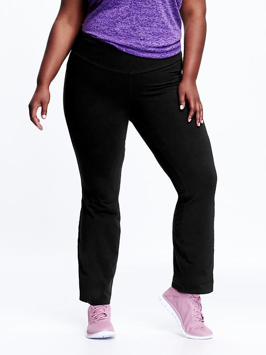 View large product image 1 of 2. Women's Plus Boot-Cut Yoga Pants