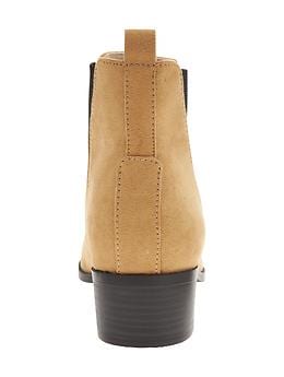 Image number 3 showing, Sueded Pointed-Toe Ankle Boots