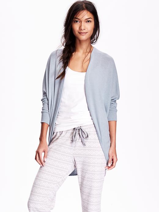 Image number 1 showing, Women's Open-Front Cocoon Cardigan