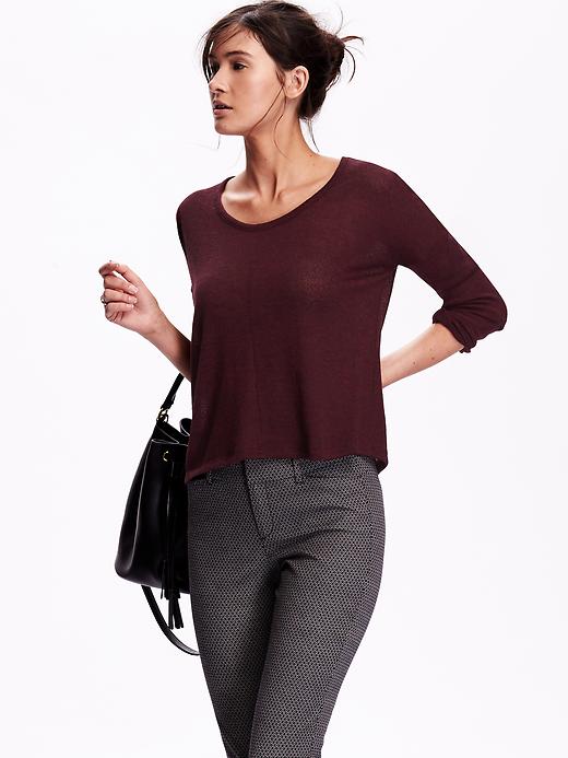 Lightweight Sweater-Knit Top for Women | Old Navy