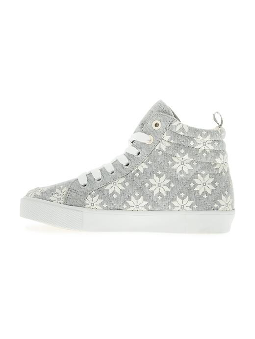 Printed Canvas High-Tops | Old Navy