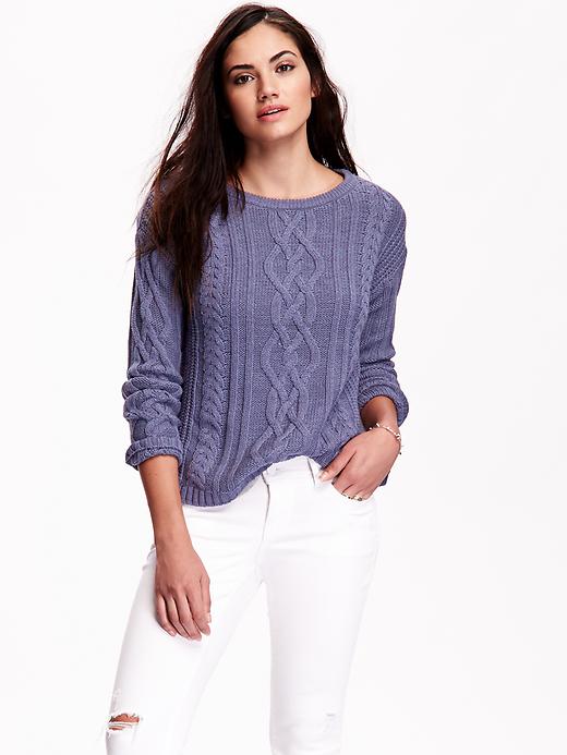 Women's Cable-Knit Sweater | Old Navy
