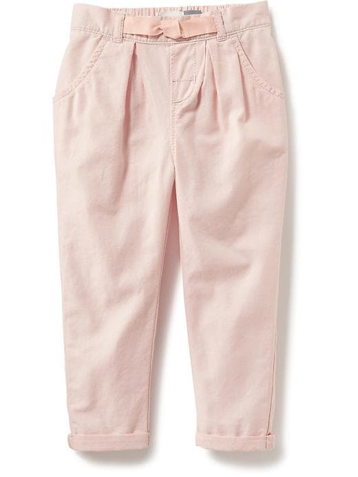 View large product image 1 of 1. Tapered Boyfriend Trousers for Toddler
