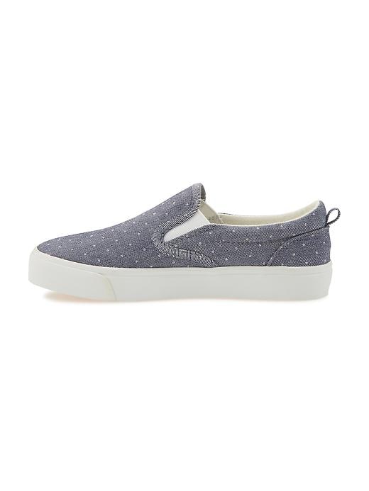 Chambray Slip-On Sneakers for Girls | Old Navy