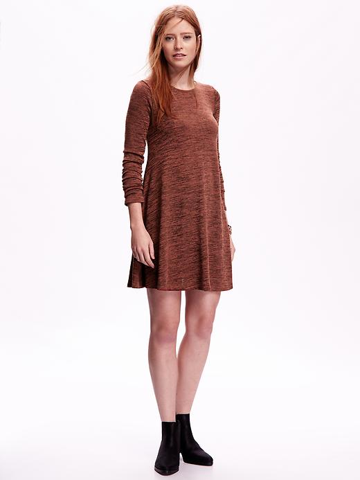 Image number 1 showing, Space-Dye Swing Dress