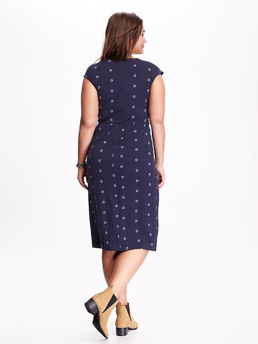 Image number 2 showing, Jersey Midi Plus-Size Dress