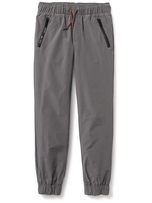View large product image 1 of 2. Zip-Pocket Joggers