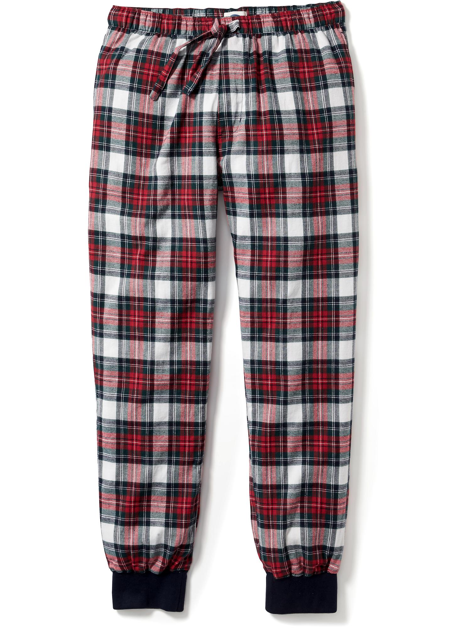 View large product image 1 of 1. Flannel Jogger PJ Pants