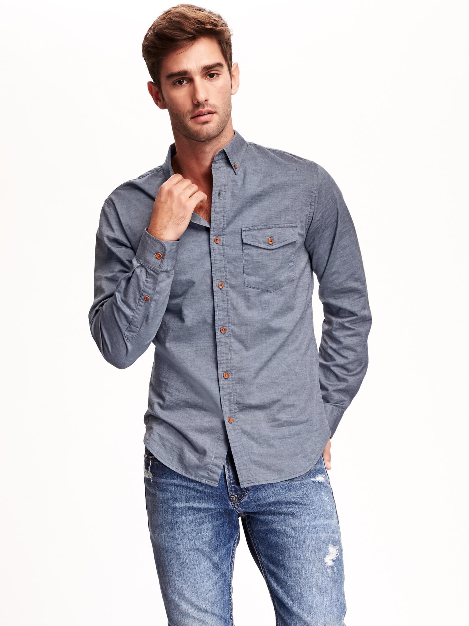 Classic Slim-Fit Shirt | Old Navy