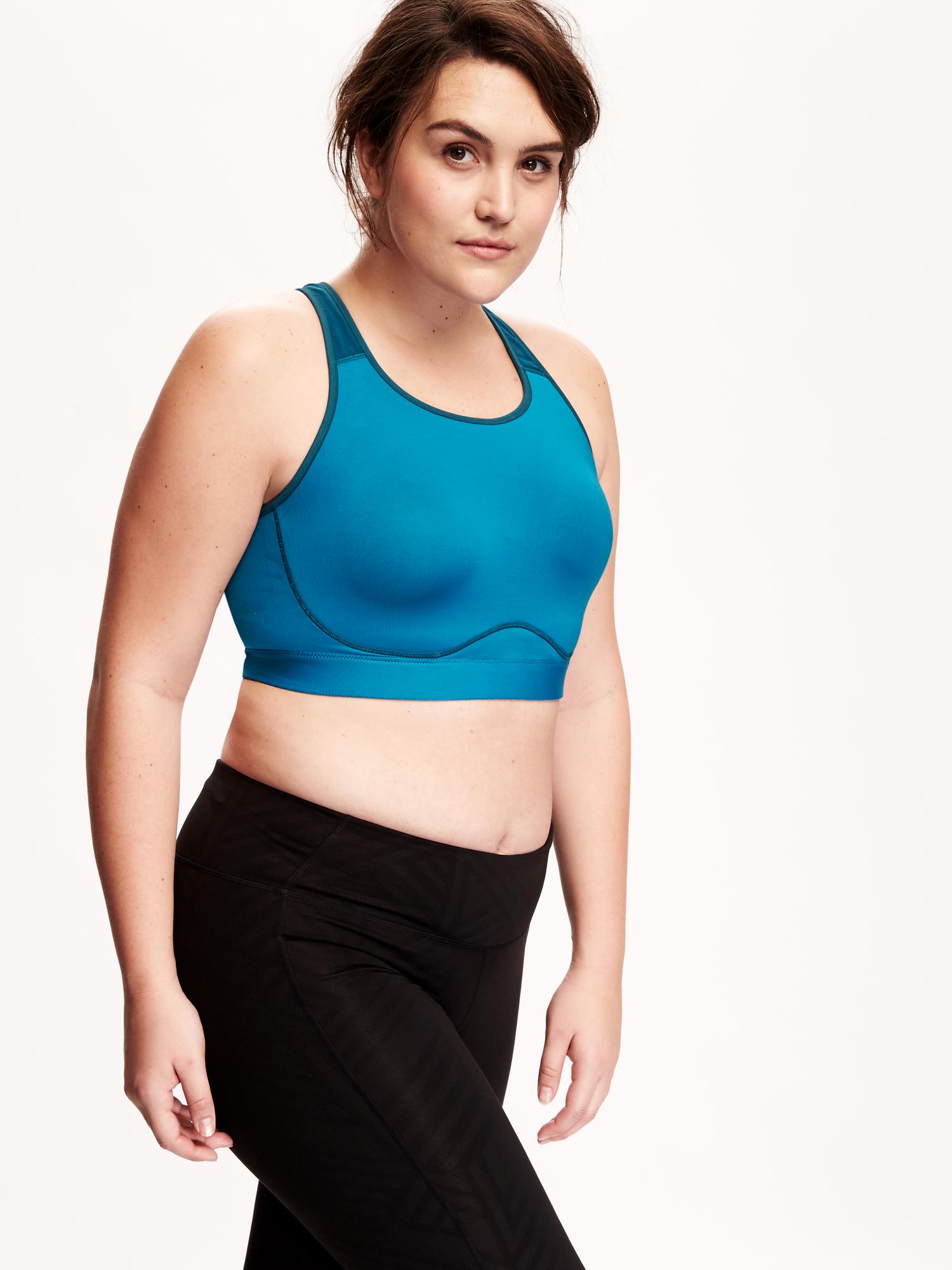 High-Support Plus-Size Sports Bras