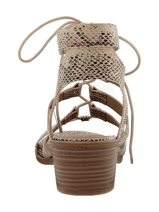 Image number 3 showing, Gladiator Block-Heel Sandals for Women