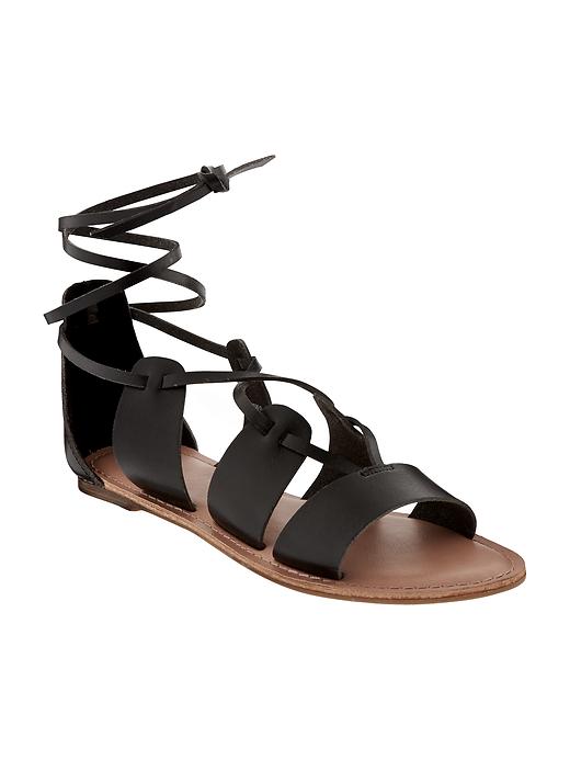 View large product image 1 of 1. Lace-Up Gladiator Sandals for Women