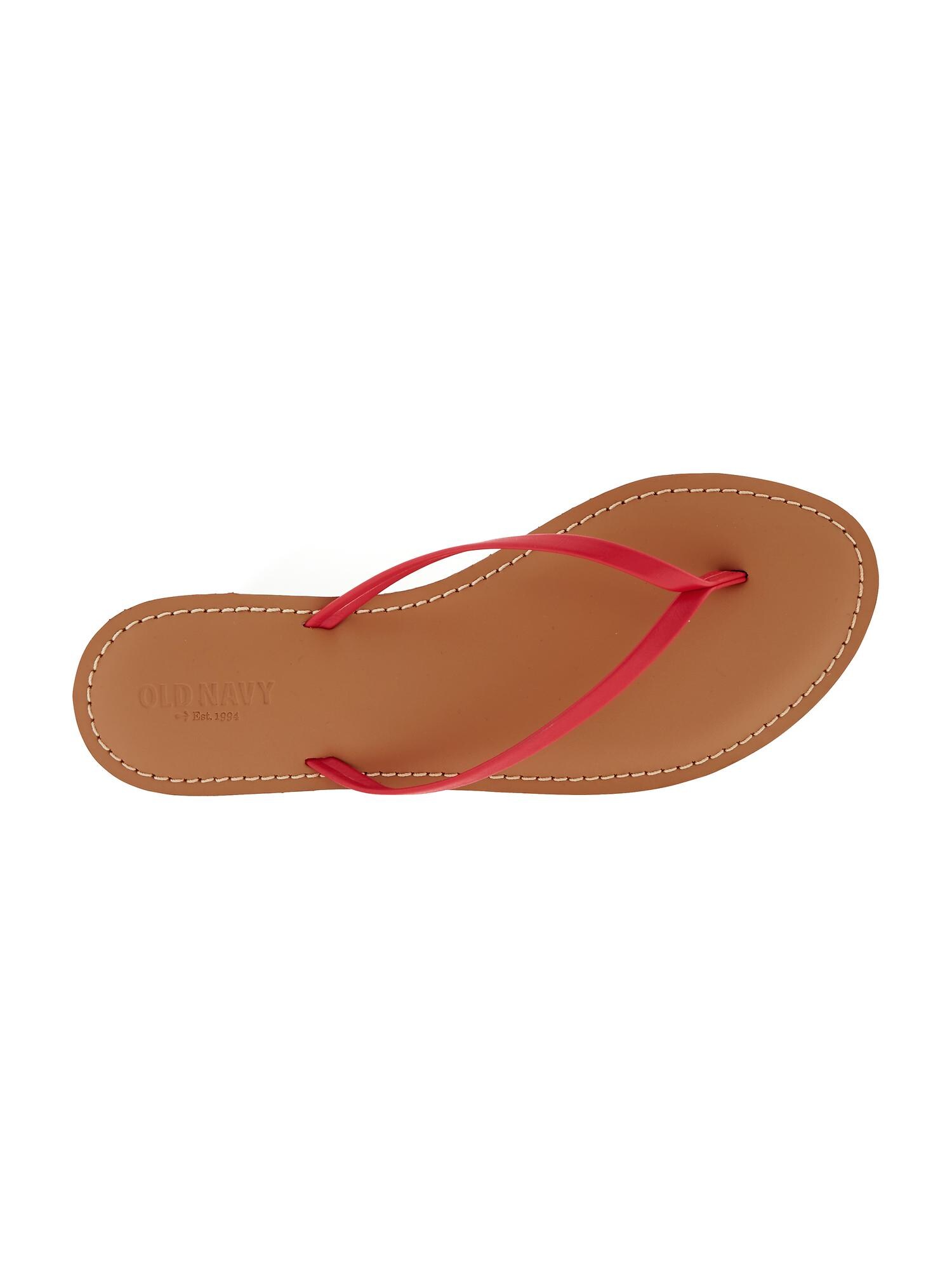 Old navy sale red flip flops