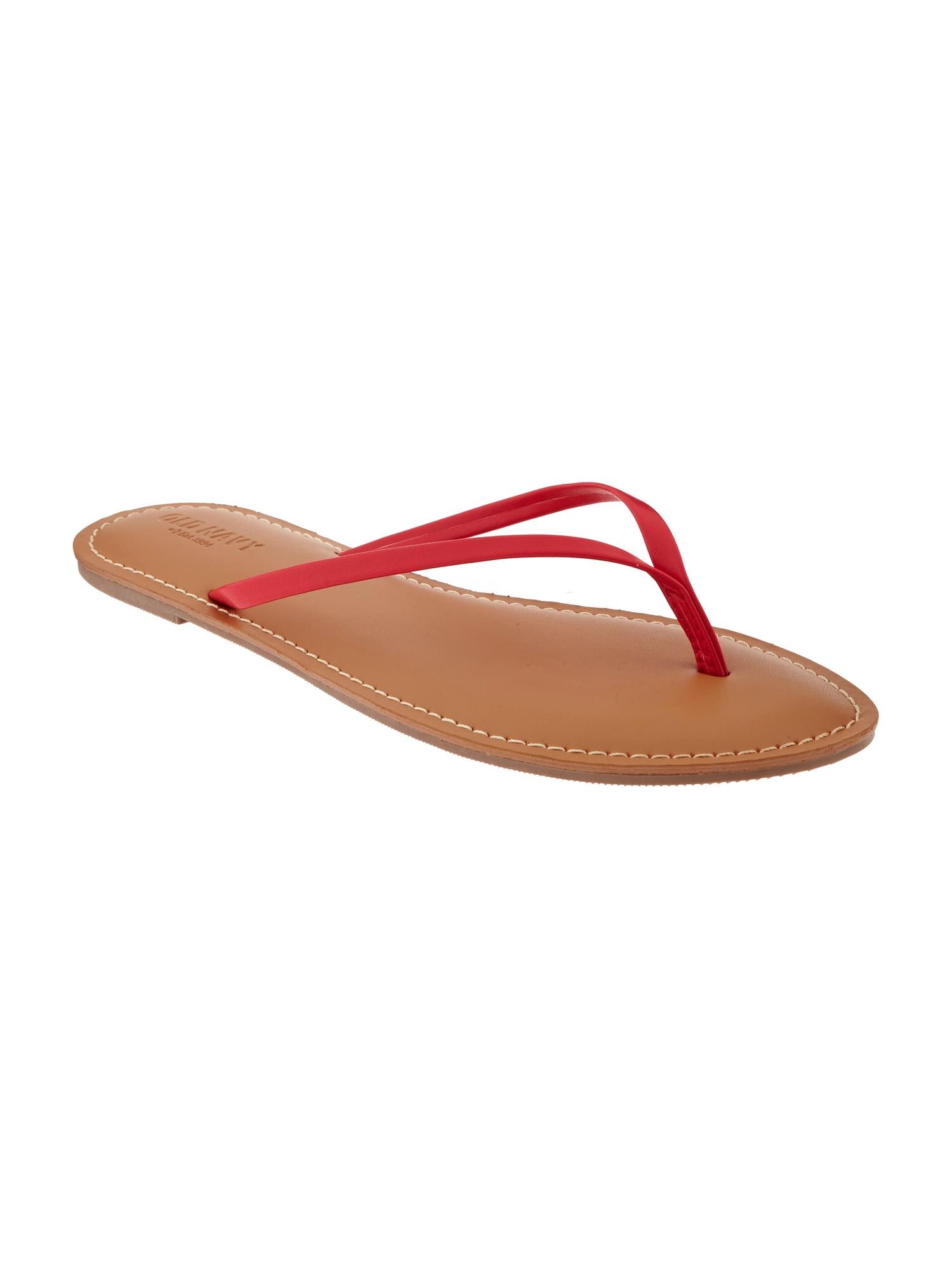 Old navy clearance red flip flops