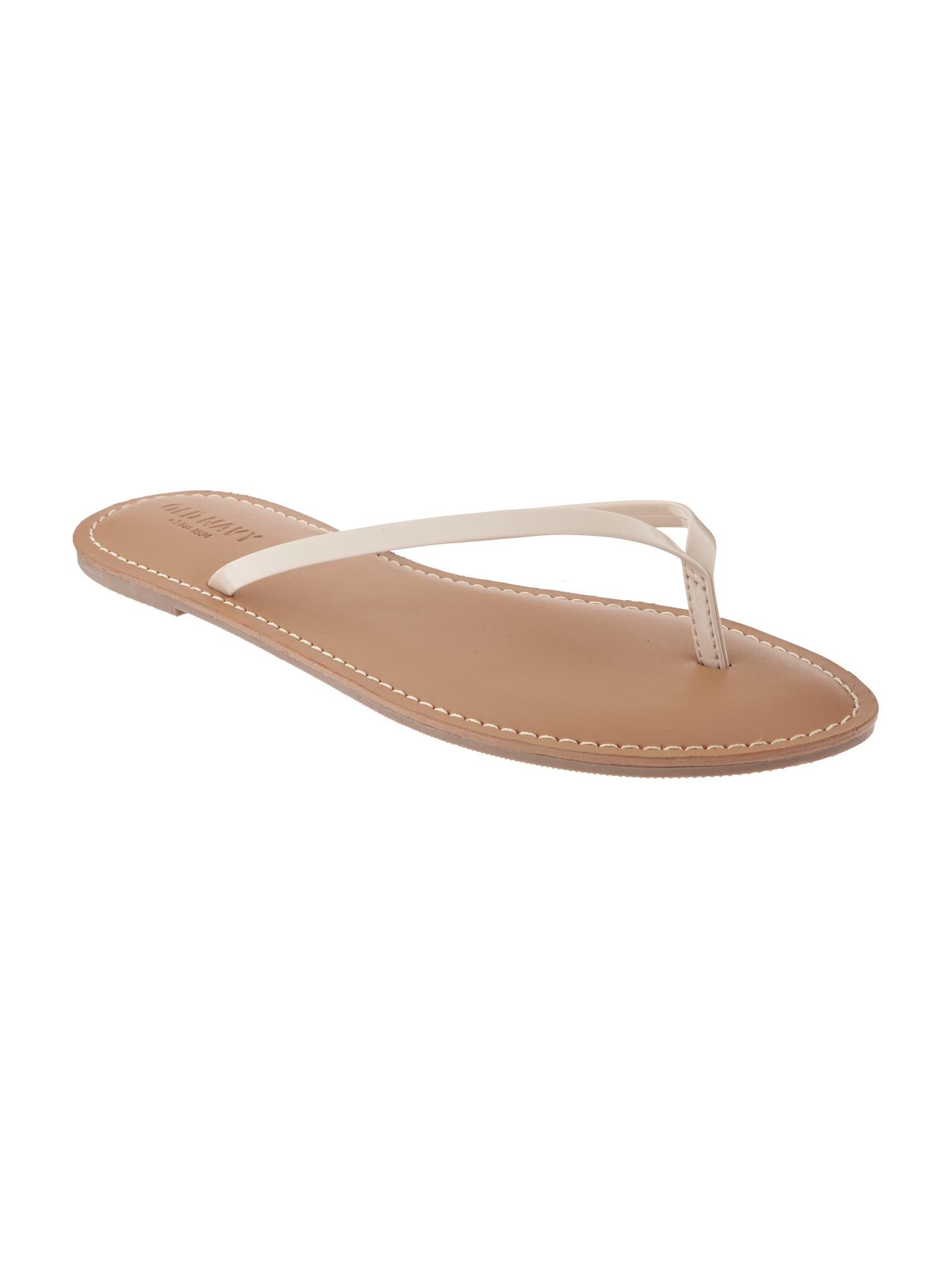 Faux leather sales capri sandals