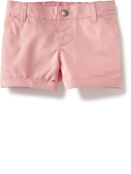 View large product image 1 of 1. Pull-On Chino Shorts for Toddler