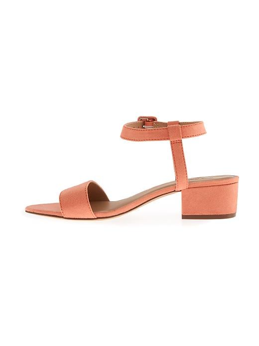 Image number 2 showing, Sueded Heeled Sandal for Women