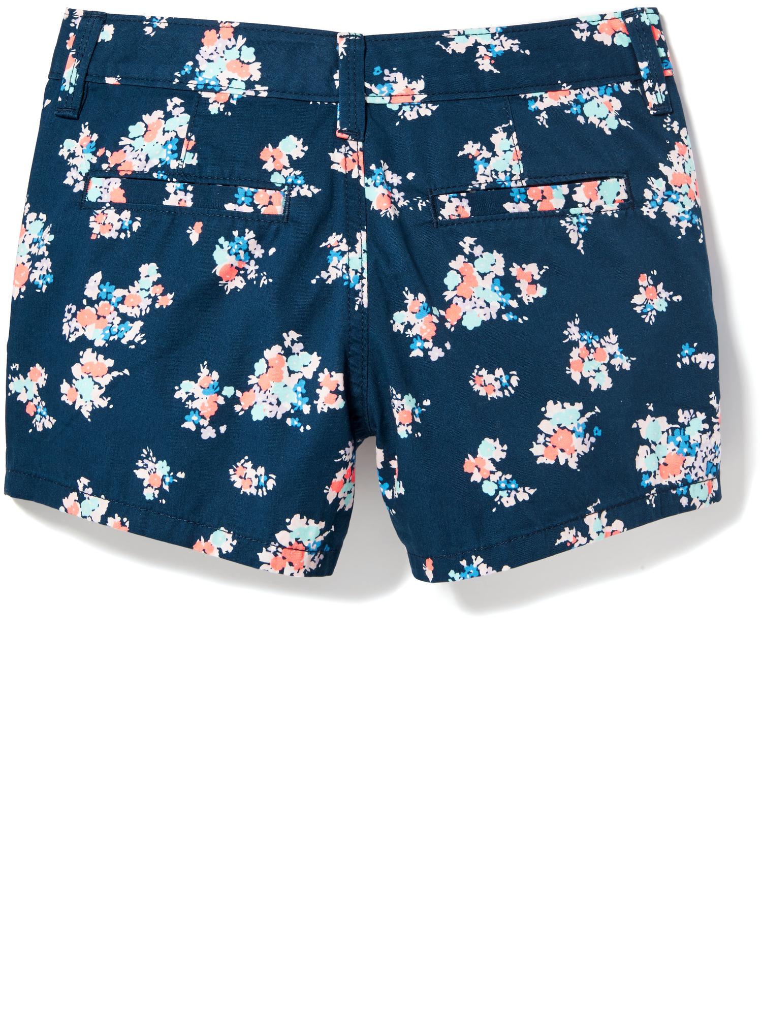 Printed Chino Shorts for Girls | Old Navy