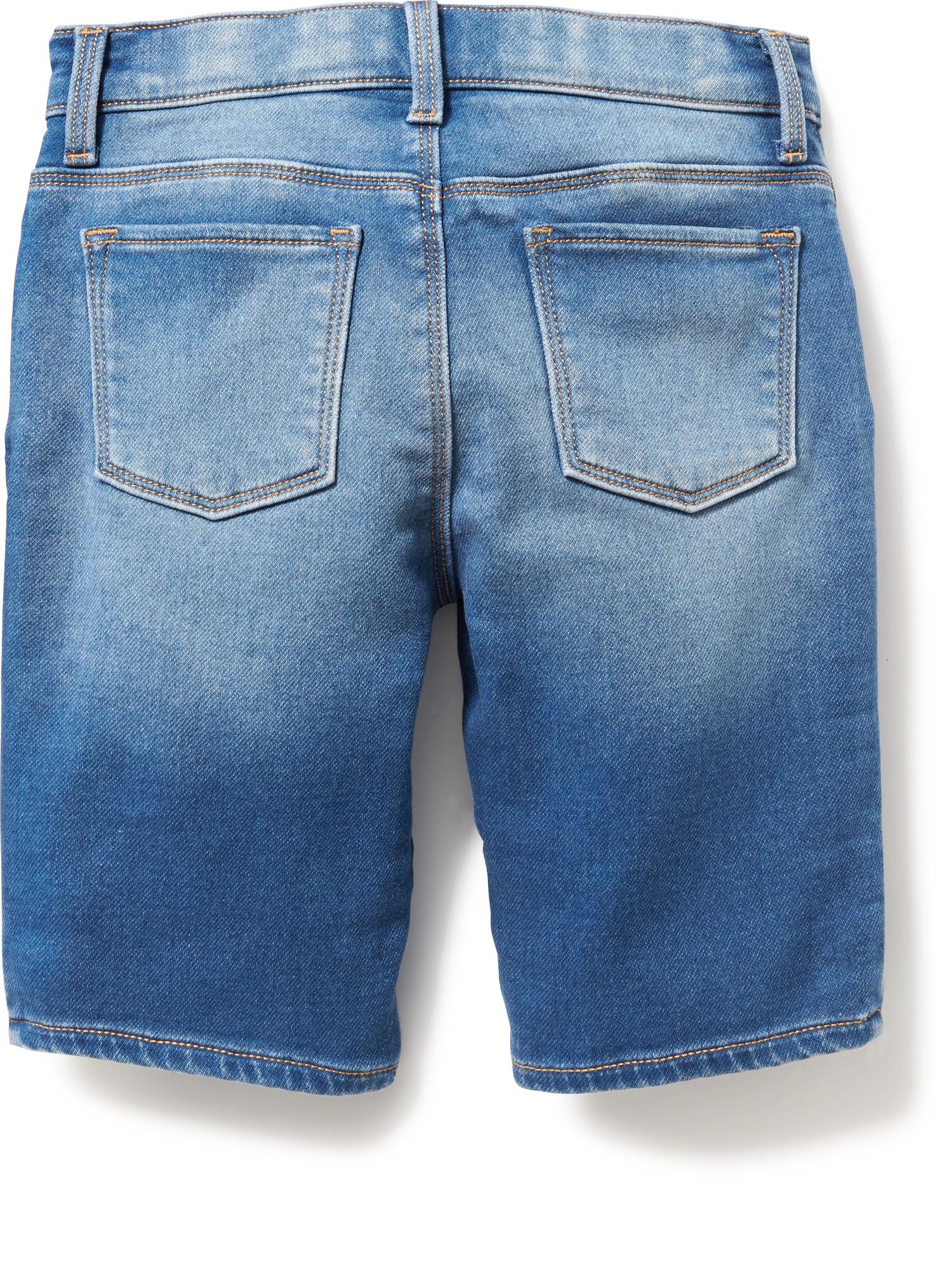 Soft Denim Bermudas for Girls | Old Navy