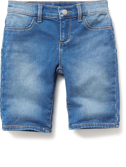 Soft Denim Bermudas for Girls | Old Navy