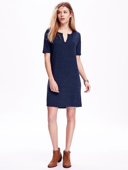 Short-Sleeve Jersey Cocoon Dress | Old Navy