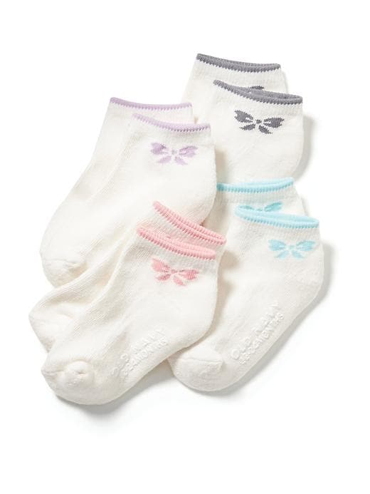 View large product image 1 of 1. Ankle Socks 4-Pack for Toddler Girls & Baby