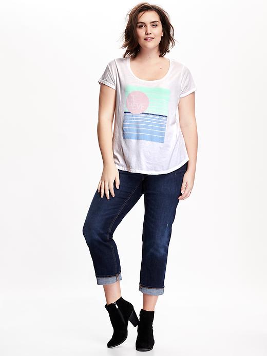 Image number 3 showing, Riviera Graphic Plus-Size Tee
