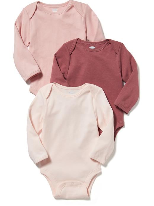 View large product image 1 of 1. Unisex Bodysuit 3-Pack for Baby