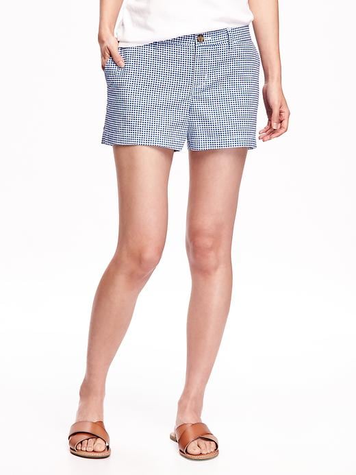 View large product image 1 of 1. Everyday Twill Shorts For Women - 3.5 inch inseam