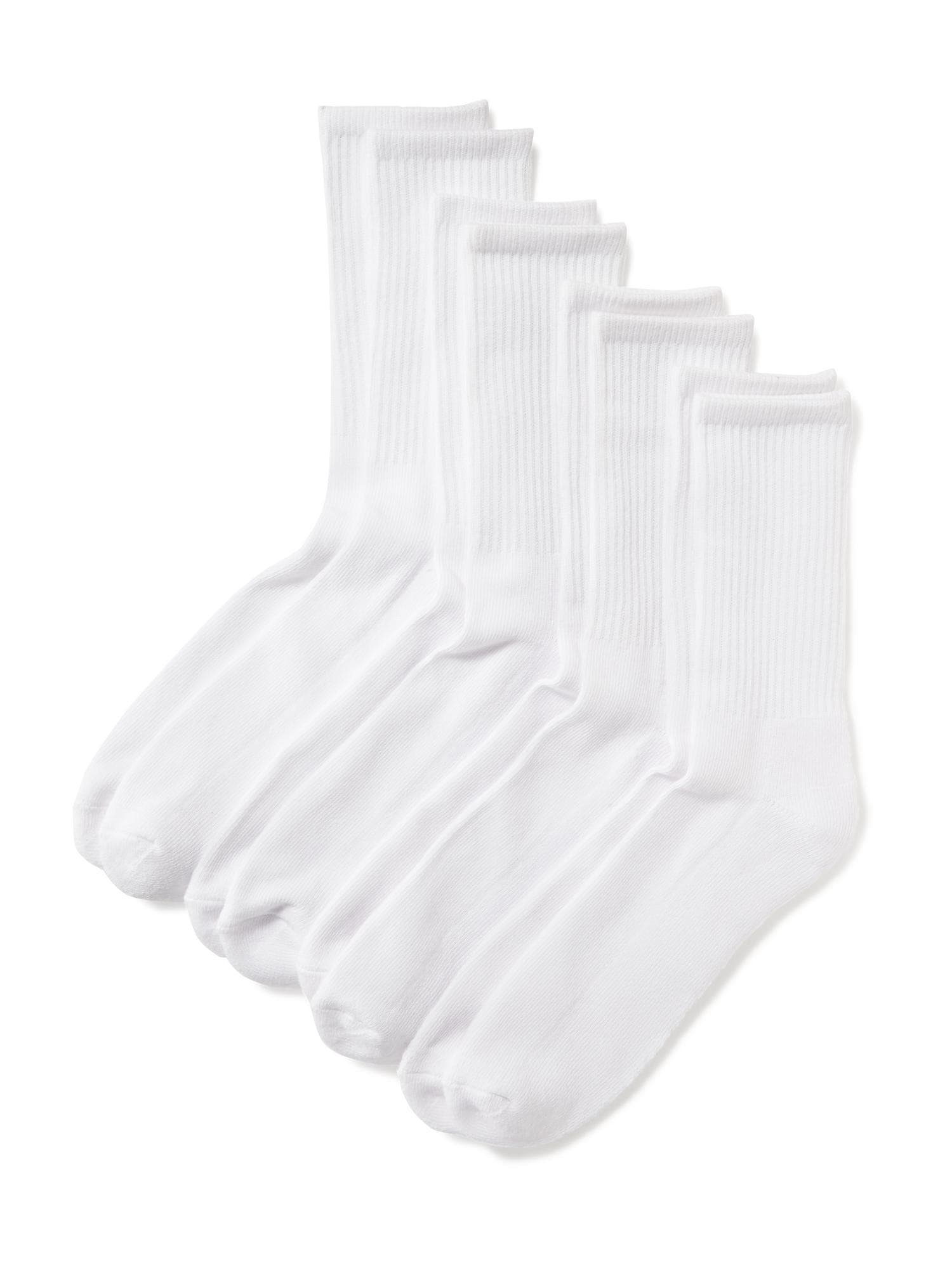 Old Navy Crew-Socks 4-Pack white. 1