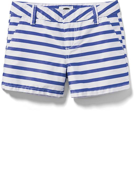 View large product image 1 of 1. Printed Chino Shorts for Girls
