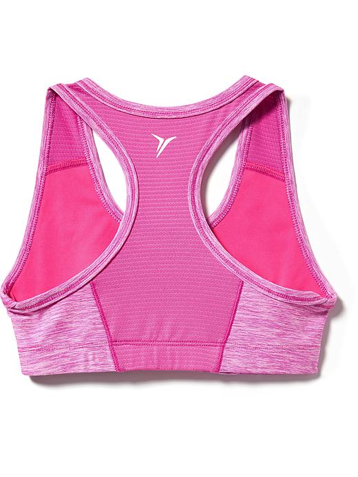View large product image 2 of 2. Racerback Sports Bra for Girls