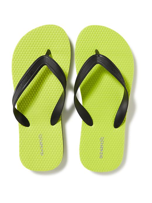 View large product image 1 of 1. Neon Flip-Flops for Boys
