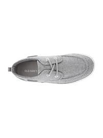 View large product image 4 of 4. Canvas Boat Shoes for Boys