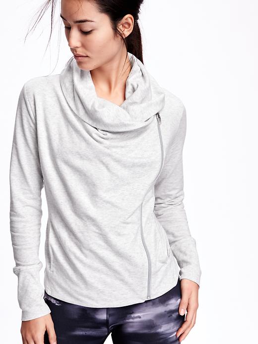 Image number 4 showing, Active Side-Zip Sweatshirt for Women