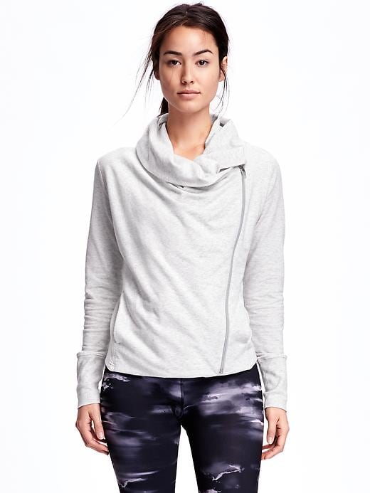 Image number 1 showing, Active Side-Zip Sweatshirt for Women