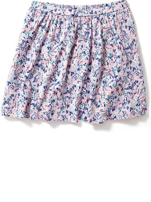 View large product image 1 of 1. Patterned Flare Skirt For Girls