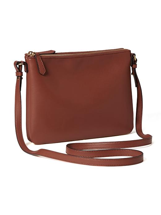 View large product image 1 of 1. Large Dual-Zip Crossbody Bag for Women