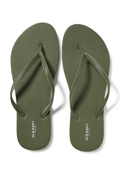 Women's Old Navy Sea Green Slip On Flip Flops Sandals Sizes 5-10 