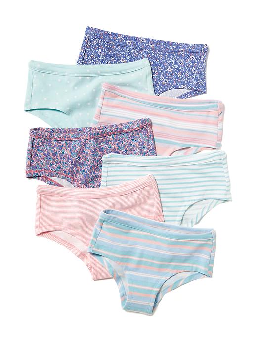 View large product image 1 of 1. Boyshort Underwear 7-Pack for Girls