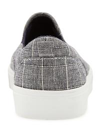 View large product image 3 of 4. Canvas Slip-Ons for Boys