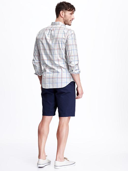 Image number 2 showing, Slim-Fit Heathered-Plaid Shirt for Men